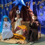 Navidad jardin reina de la paz